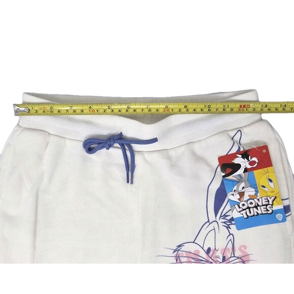 LOONEY TUNES Women's Graphic Print Jogger Midrise Relaxed Women's XS Bugs Bunny - Picture 10 of 11